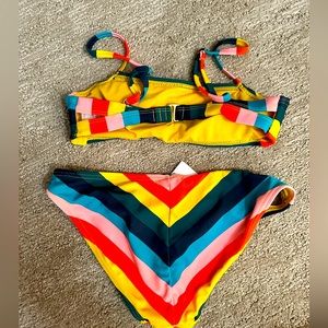 Target striped swimsuit